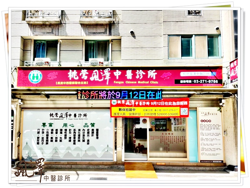 桃鶯風澤中醫診所